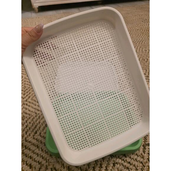 4 Pcs Seed Sprouter Tray with Drain Holes for Microgreens Growing Kit - Picture 11 of 16